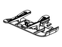 Wiremold Legrand DLP Trunking Base Cover Joint - Junta de la tapa de la base del portacables