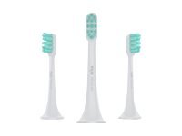 Xiaomi Mi NUN4010GL - Cabezal de recambio para cepillo - para cepillo de dientes - gris claro (paquete de 3) - para Xiaomi Mi NUN4008GL