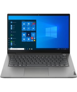 Lenovo ThinkBook - Netbook - 14" - 1920 x 1080 LCD - AMD Ryzen 7 4700U / 2.05 GHz - 8 GB DDR4 SDRAM - 512 GB SSD - Windows 10 Pro 64-bit Edition - Black - Spanish - 1-year warranty