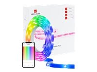 Yeelight Aurora Plus - Franja de iluminación - LED - 24 LEDs/m - 7.5 W - clase A++ - 16 millones de colores - 2 m - blanco