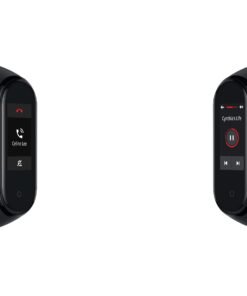 Xiaomi Mi Smart Band 4 - Rastreador de actividad con banda - TPU - negro - tamaño de la muñeca: 155-216 mm - pantalla luminosa 0.95" - Bluetooth - 22.1 g