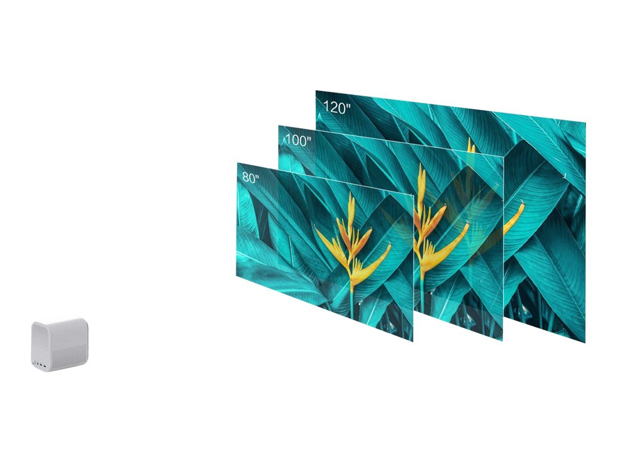 Xiaomi MI Smart Compact - Proyector DLP - portátil - 500 lúmenes - Full HD (1920 x 1080) - 16:9 - 1080p - Wi-Fi / Bluetooth - gris 1 Xiaomi MI Smart Compact - Proyector DLP - portátil - 500 lúmenes - Full HD (1920 x 1080) - 16:9 - 1080p - Wi-Fi / Bluetooth - gris