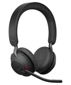 Jabra Evolve2 65 MS Stereo - Auricular - en oreja - Bluetooth - inalámbrico - USB-C - aislamiento de ruido - negro - Certificado para Equipos de Microsoft