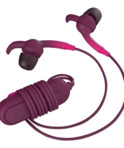 ifrogz Sound Hub Plugz - Auriculares internos con micro - en oreja - Bluetooth - inalámbrico - púrpura, rosa