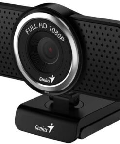 Genius ECam 8000 - Webcam - color - 2 MP - 1920 x 1080 - 720p, 1080p - focal fijado - audio - USB - WMV, MPEG
