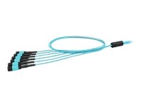 Furukawa - Cable troncal - modo único MPO/APC (M) a modo único MPO/APC (M) - 50 m - fibra óptica - G.657.A - sin halógenos - amarillo 1 Furukawa - Cable troncal - modo único MPO/APC (M) a modo único MPO/APC (M) - 50 m - fibra óptica - G.657.A - sin halógenos - amarillo