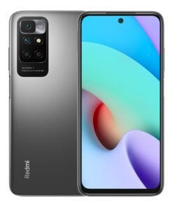 Xiaomi Redmi 10 - 4G smartphone - SIM doble - RAM 4 GB / Memoria interna 64 GB - microSD slot - 6.5" - 2400 x 1080 píxeles (90 Hz) - 4x x cámaras traseras 50 MP, 8 MP, 2 MP, 2 MP - front camera 8 MP - gris carbono