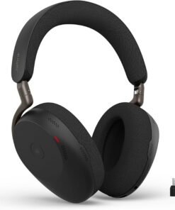 Jabra Evolve3 85 Wireless Headset – Microsoft Teams Certified, ANC, Link390c – Black