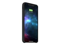 mophie Juice Pack access - Caja de batería para teléfono móvil - policarbonato - negro - para Apple iPhone XS Max