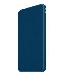 mophie powerstation mini (fabric) - Cargador portátil - 5000 mAh - 3 conectores de salida (2 x USB, 24 pin USB-C) - marino