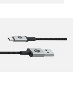 mophie - Cable USB - USB (M) a Micro-USB tipo B (M) - 1 m - negro