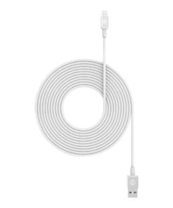 mophie - Cable Lightning - USB macho a Lightning macho - 1 m - blanco