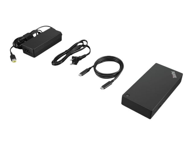 Lenovo ThinkPad USB-C Dock Gen 2 - Estación de conexión - USB-C - HDMI, 2 x DP - GigE - 90 vatios 1 Lenovo ThinkPad USB-C Dock Gen 2 - Estación de conexión - USB-C - HDMI, 2 x DP - GigE - 90 vatios