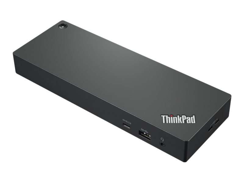 Docking Station Thunderbolt 4 2DP HDMI 1GbE 300W Lenovo ThinkPad Thunderbolt 4 WorkStation Dock 1 Lenovo ThinkPad Thunderbolt 4 WorkStation Dock - Estación de conexión - Thunderbolt 4 - 2 x DP, HDMI, Thunderbolt - 1GbE - 300 vatios - Italia, Chile