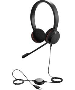 Jabra Evolve 20 UC stereo - Headset - on-ear - Duo UC. Stereo UC