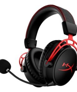 HyperX Cloud Alpha - Auricular - tamaño completo - 2,4 GHz - inalámbrico - negro, rojo - para Victus by HP Laptop 15, 16; Laptop 14, 15, 17; Pavilion x360 Laptop; Pro 290 G9