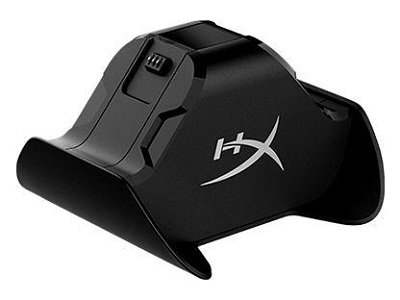 HyperX ChargePlay Duo - Estación de carga + adaptador de corriente CA + batería externa 2 x - 1400 mAh - 2 conectores de salida (conector del controlador de Xbox ONE) - negro - Europa 1 HyperX ChargePlay Duo - Estación de carga + adaptador de corriente CA + batería externa 2 x - 1400 mAh - 2 conectores de salida (conector del controlador de Xbox ONE) - negro - Europa