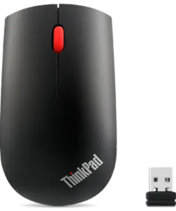 Lenovo ThinkPad Essential Wireless Mouse Láser con 5 Botones y Receptor USB para ThinkPad, ThinkCentre y Tablets