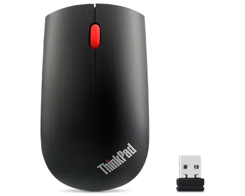 Lenovo ThinkPad Essential Wireless Mouse Láser con 5 Botones y Receptor USB para ThinkPad, ThinkCentre y Tablets 1 Lenovo ThinkPad Essential Wireless Mouse Láser con 5 Botones y Receptor USB para ThinkPad, ThinkCentre y Tablets