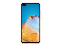 Huawei Case - Carcasa trasera para teléfono móvil - poliuretano - rosa - para Huawei P40