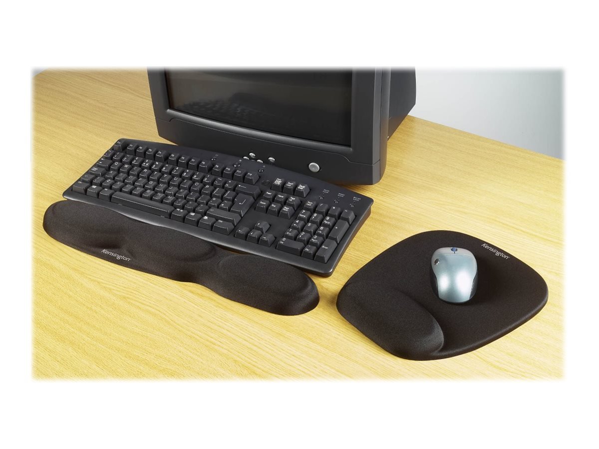 Kensington Foam Mouse Wristrest - Alfombrilla de ratón con apoyamuñecas - negro 1 Kensington Foam Mouse Wristrest - Alfombrilla de ratón con apoyamuñecas - negro