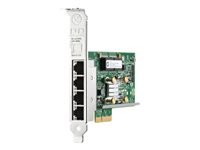 HPE 331T - Adaptador de red - PCIe 2.0 x4 perfil bajo - Gigabit Ethernet x 4 - para ProLiant DL360 Gen10, DL388p Gen8 1 HPE 331T - Adaptador de red - PCIe 2.0 x4 perfil bajo - Gigabit Ethernet x 4 - para ProLiant DL360 Gen10, DL388p Gen8