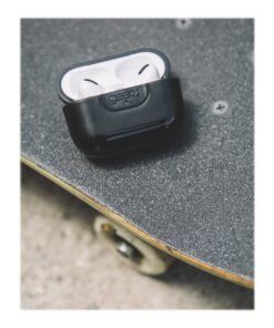 Gear4 Apollo - Estuche para auriculares inalámbricos - silicona - negro - para Apple AirPods Pro