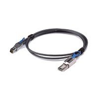 HPE Mini-SAS high density to mini-SAS - Cable externo SAS - 4x Shielded Mini MultiLane SAS (SFF-8088) de 26 pines (M) a 36 pin 4x Mini SAS HD (SFF-8644) (M) - 2 m - para HPE D3600, D3700, H241; Modular Smart Array 2040, 2040 10Gb; Smart Array P431/2GB