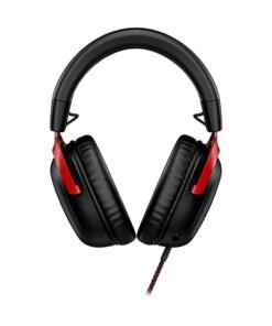 HyperX Cloud 3 - Auricular - tamaño completo - cableado - USB, conector de 3,5 mm - negro, rojo