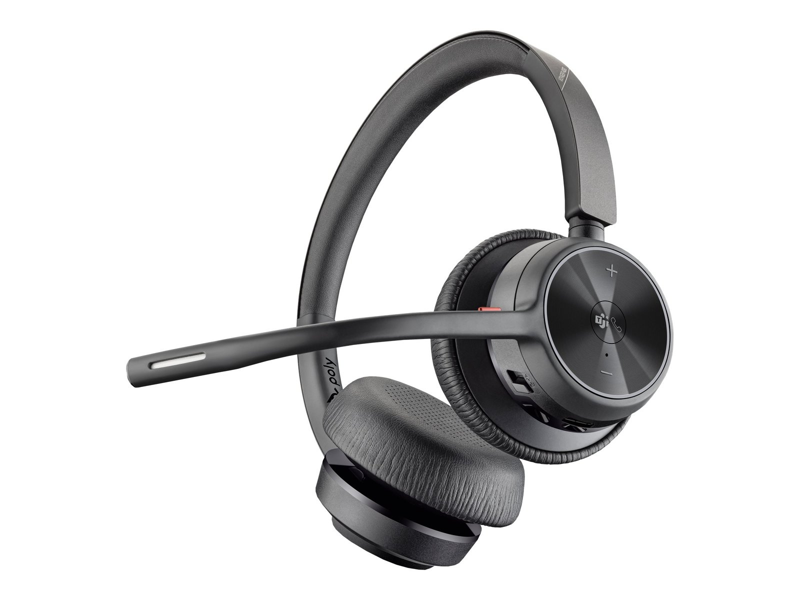 Poly Voyager 4320-M Headset Profesional para Microsoft Teams y Zoom - Inalámbrico y Con Cable - On-Ear - Negro 1 Poly Voyager 4320-M Headset Profesional para Microsoft Teams y Zoom - Inalámbrico y Con Cable - On-Ear - Negro