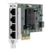 HPE 366T - Adaptador de red - PCIe 2.1 x4 perfil bajo - Gigabit Ethernet x 4 - para Edgeline e920; ProLiant DL360 Gen10 2 Foto 811546 B21 1779377544