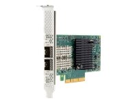 HPE 640SFP28 - Adaptador de red - PCIe 3.0 x8 / PCIe 3.0 x4 perfil bajo - 25 Gigabit Ethernet x 2 - para Apollo 20 2U, 4200 Gen10; Edgeline e920; ProLiant DL360 Gen10, DL360 Gen9