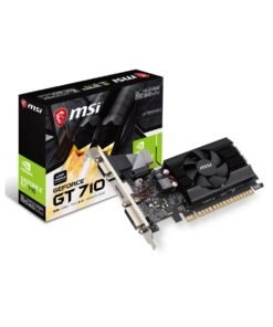 MSI GeForce GT 710 2GB GDDR3 PCIe Tarjeta Gráfica
