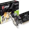 MSI GeForce GT 710 2GB GDDR3 PCIe Tarjeta Gráfica 2 MSI GeForce GT 710 2GB GDDR3 PCIe Tarjeta Gráfica
