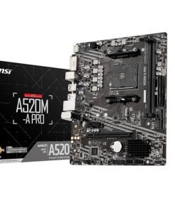 MSI A520M-A PRO: Placa Base Ryzen para PC Gaming