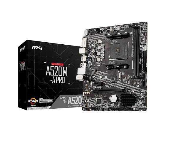 MSI A520M-A PRO: Placa Base Ryzen para PC Gaming 1 MSI A520M-A PRO: Placa Base Ryzen para PC Gaming