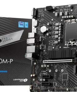 MSI PRO B760M-P DDR4 Placa Base Gaming Micro-ATX