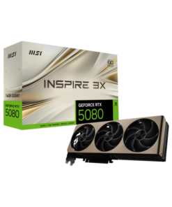 Tarjeta Gráfica MSI GeForce RTX 5080 Inspire 3X 16GB