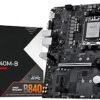 MSI - PRO B840M-B - Motherboard - Micro ATX - AMD B840 - para Core Ultra / para Ryzen - AM5 DDR5 2 MSI - PRO B840M-B - Motherboard - Micro ATX - AMD B840 - para Core Ultra / para Ryzen - AM5 DDR5