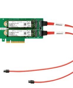 HPE Universal SATA HHHL M.2 Kit - Adaptador de interfaz - M.2 - M.2 Card - PCIe - para ProLiant DL20 Gen10, DL325 Gen10, DL345 Gen10, DL360 Gen10