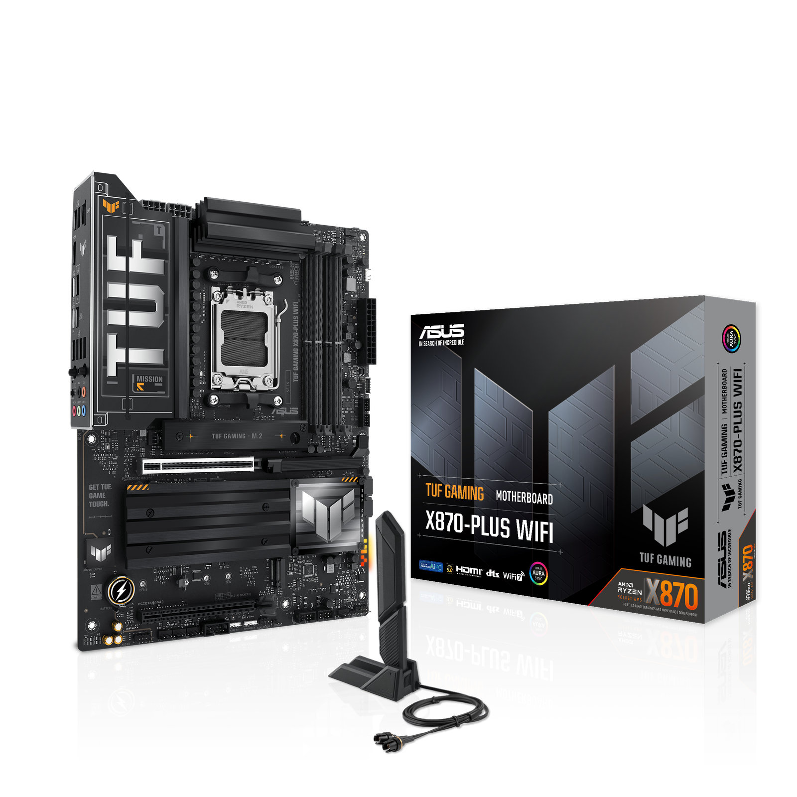 ASUS TUF GAMING X870-PLUS WIFI AM5 ATX Placa Base Gaming 1 ASUS TUF GAMING X870-PLUS WIFI AM5 ATX Placa Base Gaming