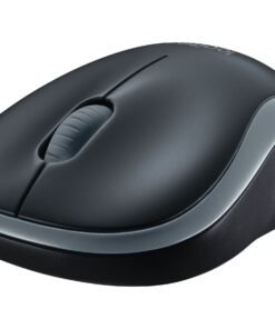Logitech M185 - Ratón - óptico - 3 botones - inalámbrico - 2.4 GHz - receptor inalámbrico USB - gris vencejo