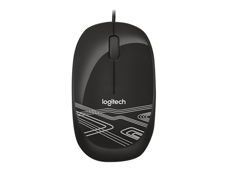 Logitech M105 - Ratón - óptico - cableado - USB - negro 1 Logitech M105 - Ratón - óptico - cableado - USB - negro