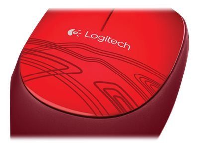 Logitech M105 - Ratón - óptico - cableado - USB - rojo 1 Logitech M105 - Ratón - óptico - cableado - USB - rojo
