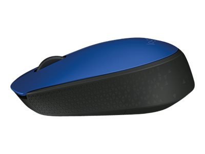 Mouse Inalámbrico Ambidiestro Logitech M170 1 Logitech M170 - Ratón - diestro y zurdo - inalámbrico - 2.4 GHz - receptor inalámbrico USB - azul
