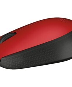 Logitech M170 Ratón Inalámbrico Ambidextro Rojo