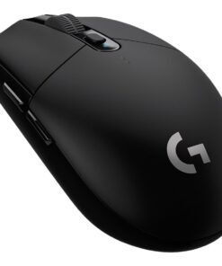 Logitech G G305 - Ratón - óptico - 6 botones - inalámbrico - 2.4 GHz - receptor inalámbrico USB - negro