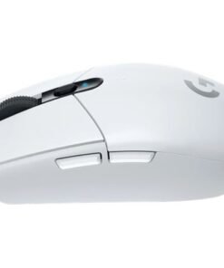 Logitech G G305 - Ratón - óptico - 6 botones - inalámbrico - 2.4 GHz - receptor inalámbrico USB - blanco