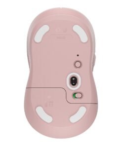 Logitech Signature M650 Ratón Inalámbrico Rosa | Compacto para Manos Pequeñas, Ambidiestro, Bluetooth y Logi Bolt USB