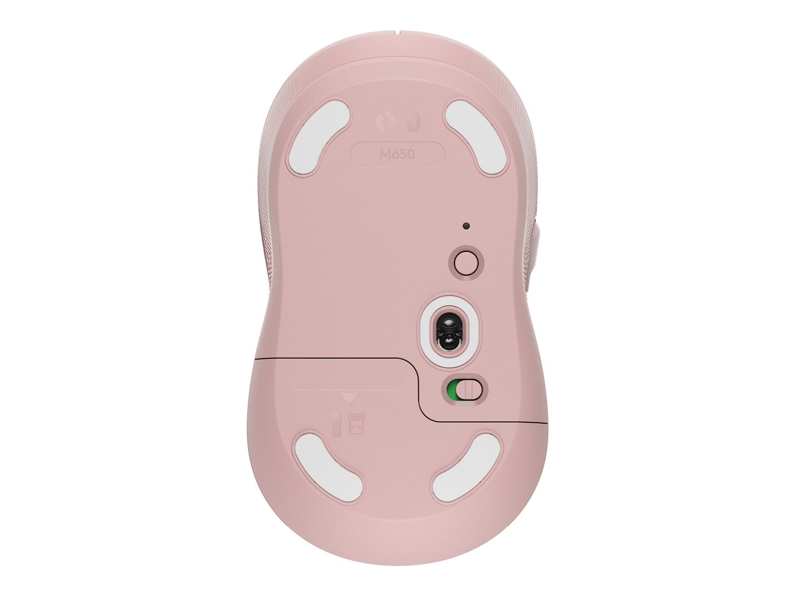 Logitech Signature M650 Ratón Inalámbrico Rosa | Compacto para Manos Pequeñas, Ambidiestro, Bluetooth y Logi Bolt USB 1 Logitech Signature M650 Ratón Inalámbrico Rosa | Compacto para Manos Pequeñas, Ambidiestro, Bluetooth y Logi Bolt USB